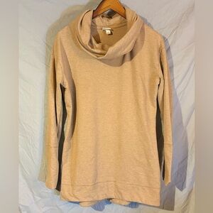 Merona Light Brown Cowl Neck Sweater